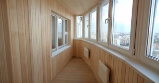 Внутренняя отделка лоджии Петропавловск-Камчатский, цена от 212 руб. м2